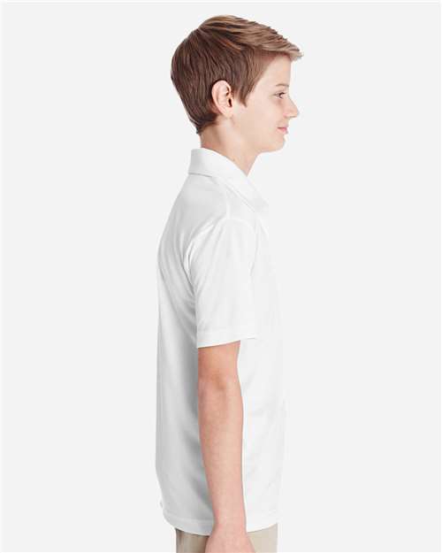 Team 365 TT51Y Youth Zone Performance Polo - Side view