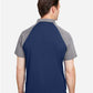 Team 365 TT21C Men's Command Snag-Protection Colorblock Polo - Back view