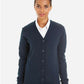 Harriton M425W Women's Pilbloc V-Neck Button Cardigan Sweater - Front view