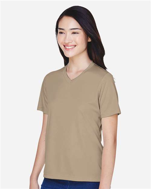 Team 365 TT11W Women's Zone Performance T-Shirt - Side view