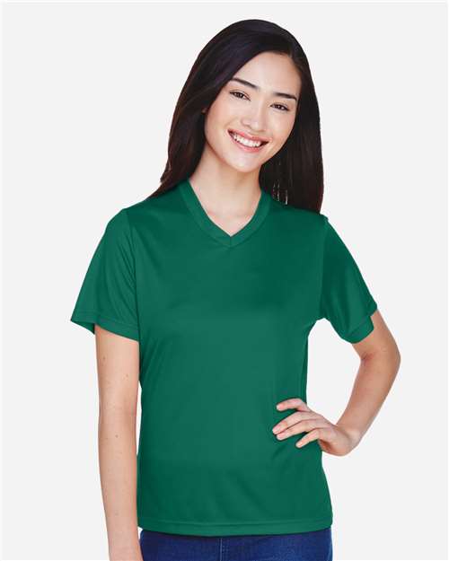 Team 365 TT11W Women's Zone Performance T-Shirt - Front view