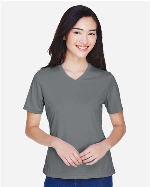 Team 365 TT11W Women's Zone Performance T-Shirt - Front view