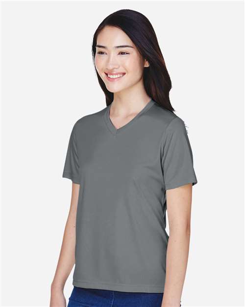 Team 365 TT11W Women's Zone Performance T-Shirt - Side view