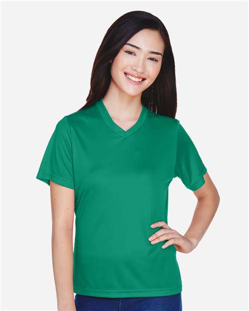 Team 365 TT11W Women's Zone Performance T-Shirt - Front view