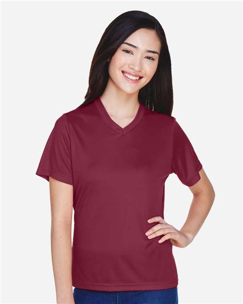 Team 365 TT11W Women's Zone Performance T-Shirt - Front view