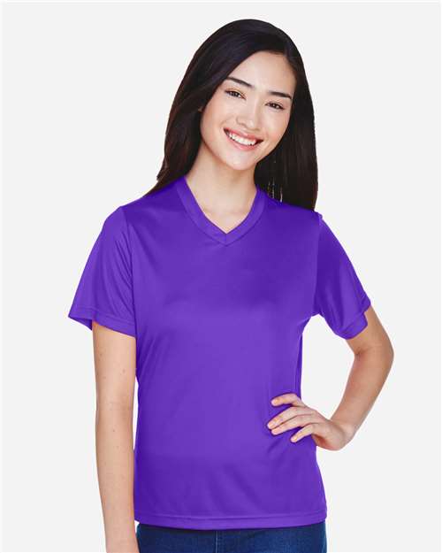 Team 365 TT11W Women's Zone Performance T-Shirt - Front view