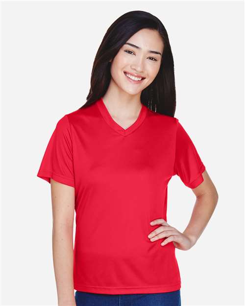 Team 365 TT11W Women's Zone Performance T-Shirt - Front view