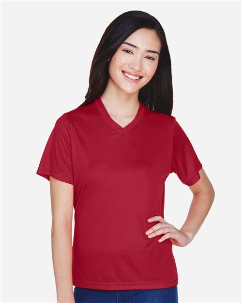 Team 365 TT11W Women's Zone Performance T-Shirt - Front view