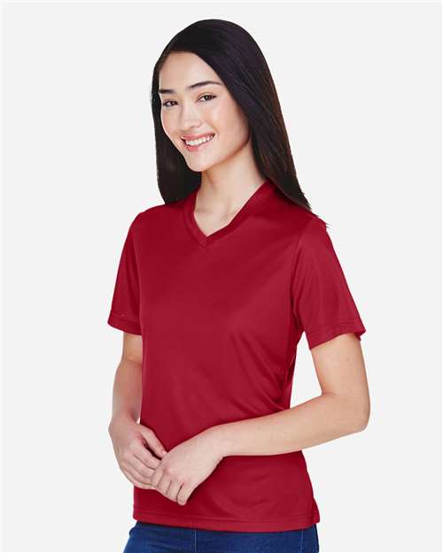 Team 365 TT11W Women's Zone Performance T-Shirt - Side view