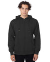 econscious EC5650 Unisex Heritage Full-Zip Hooded Sweatshirt - Front view