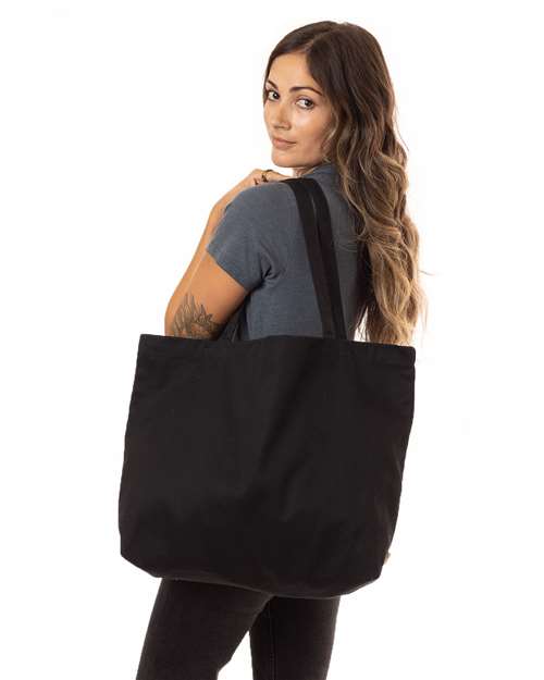 econscious EC8001 Large Twill Tote - Front view