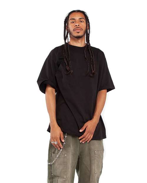 Shaka Wear SHGD Unisex Max Heavyweight Garment-Dyed Tee - Side view