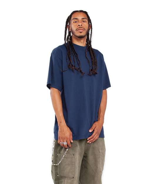 Shaka Wear SHGD Unisex Max Heavyweight Garment-Dyed Tee - Side view