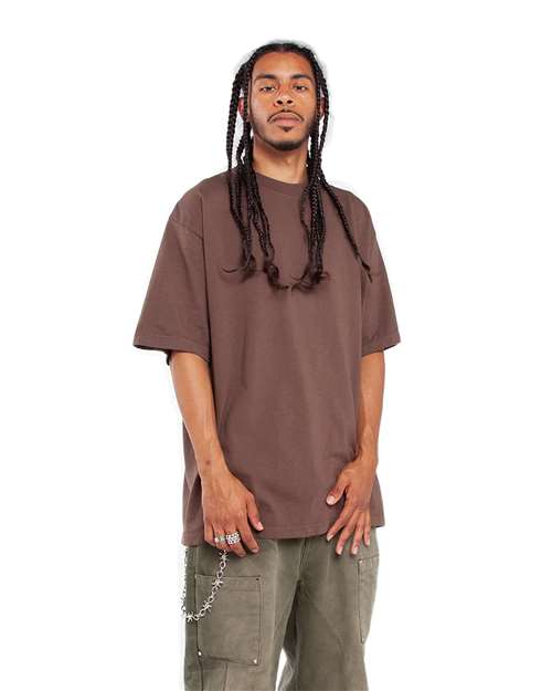 Shaka Wear SHGD Unisex Max Heavyweight Garment-Dyed Tee - Side view