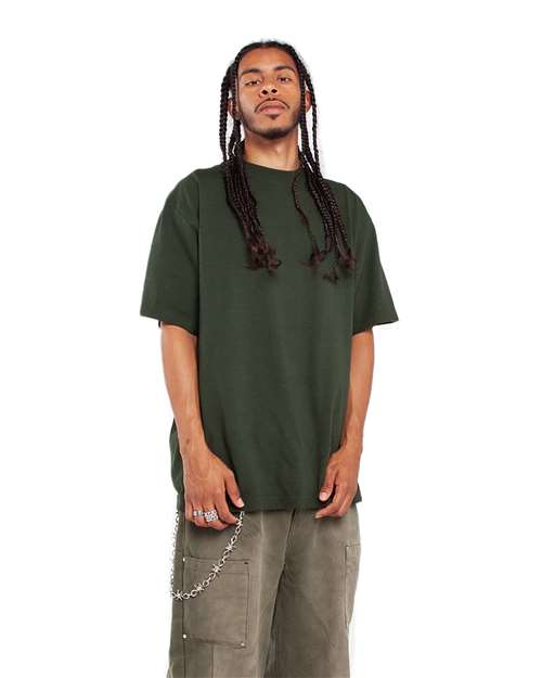 Shaka Wear SHGD Unisex Max Heavyweight Garment-Dyed Tee - Side view