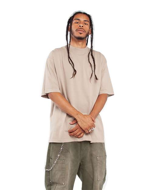 Shaka Wear SHGD Unisex Max Heavyweight Garment-Dyed Tee - Side view