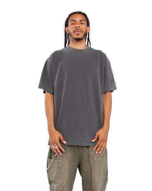 Shaka Wear SHGD Unisex Max Heavyweight Garment-Dyed Tee - Front view
