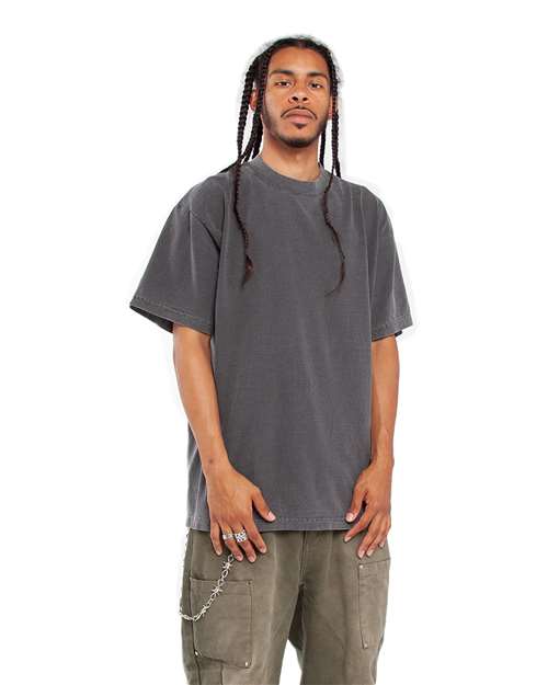 Shaka Wear SHGD Unisex Max Heavyweight Garment-Dyed Tee - Side view