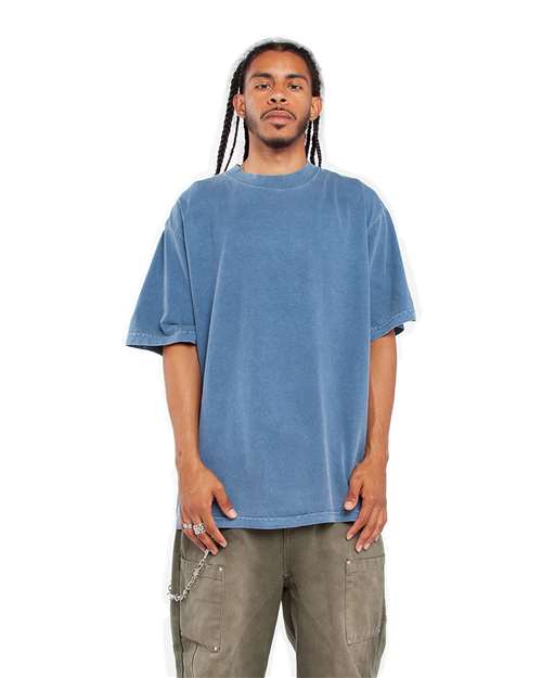 Shaka Wear SHGD Unisex Max Heavyweight Garment-Dyed Tee - Front view