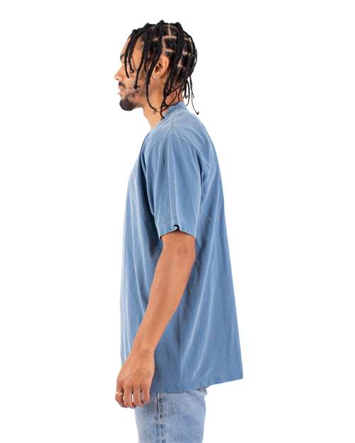 Shaka Wear SHGD Unisex Max Heavyweight Garment-Dyed Tee - Side view