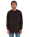 Shaka Wear SHMHLS Unisex Max Heavyweight Long Sleeve Tee - Front view
