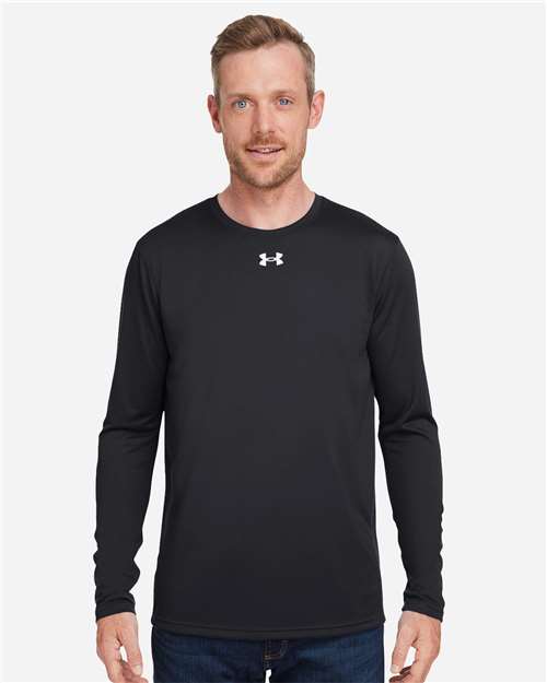 Under Armour 1376843 Men's Team Tech? Long Sleeve T-Shirt - Front view