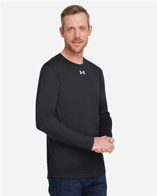 Under Armour 1376843 Men's Team Tech? Long Sleeve T-Shirt - Side view