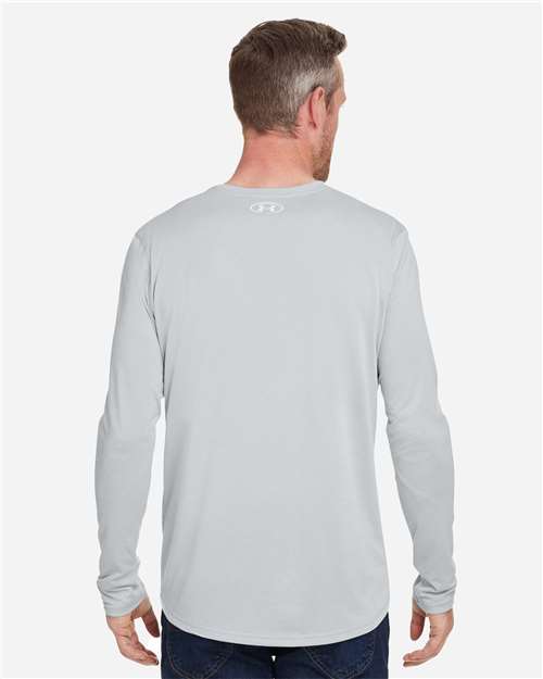 Under Armour 1376843 Men's Team Tech? Long Sleeve T-Shirt - Back view