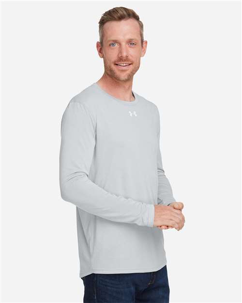Under Armour 1376843 Men's Team Tech? Long Sleeve T-Shirt - Side view