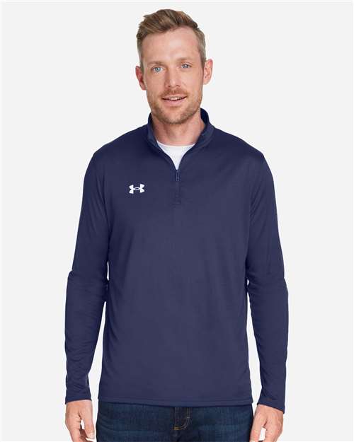 Under Armour 1376844 Men's Team Tech? Quarter-Zip Pullover - Front view