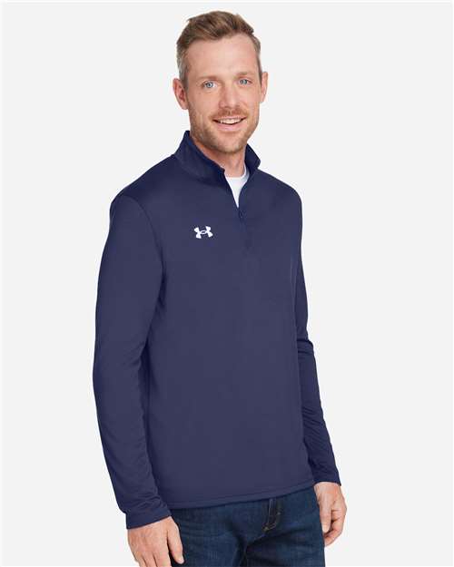 Under Armour 1376844 Men's Team Tech? Quarter-Zip Pullover - Side view