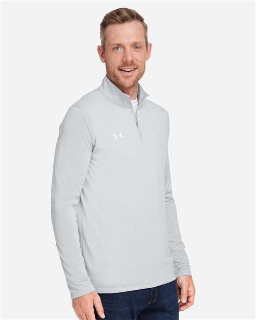 Under Armour 1376844 Men's Team Tech? Quarter-Zip Pullover - Side view