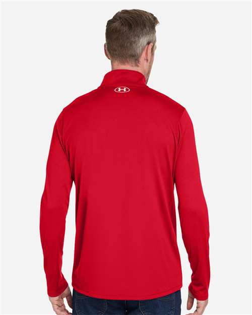 Under Armour 1376844 Men's Team Tech? Quarter-Zip Pullover - Back view