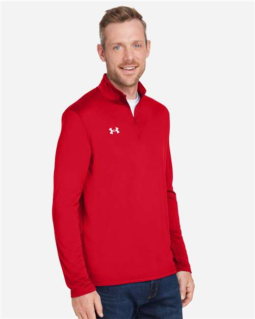 Under Armour 1376844 Men's Team Tech? Quarter-Zip Pullover - Side view