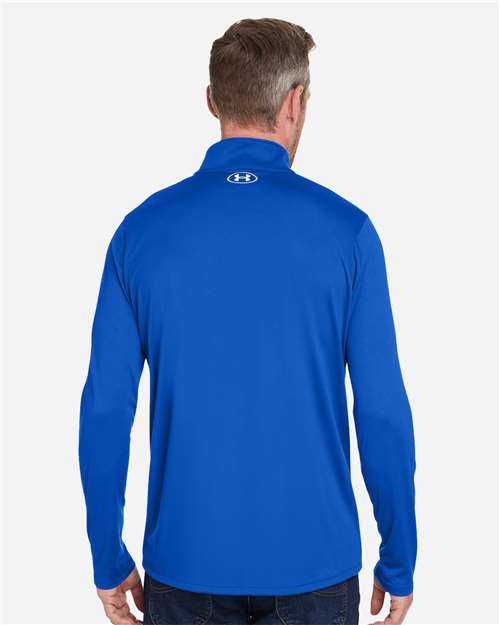 Under Armour 1376844 Men's Team Tech? Quarter-Zip Pullover - Back view