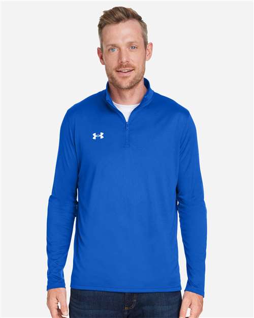 Under Armour 1376844 Men's Team Tech? Quarter-Zip Pullover - Front view