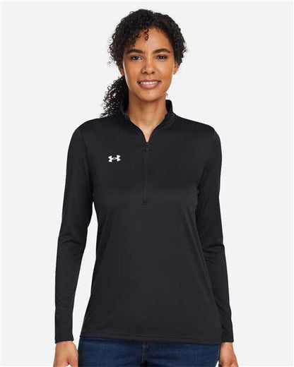 Under Armour 1376862 Women's Team Tech? Half-Zip Pullover - Front view