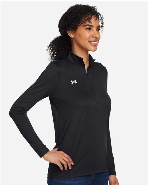 Under Armour 1376862 Women's Team Tech? Half-Zip Pullover - Side view