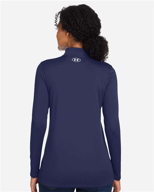 Under Armour 1376862 Women's Team Tech? Half-Zip Pullover - Back view