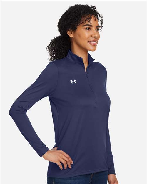 Under Armour 1376862 Women's Team Tech? Half-Zip Pullover - Side view