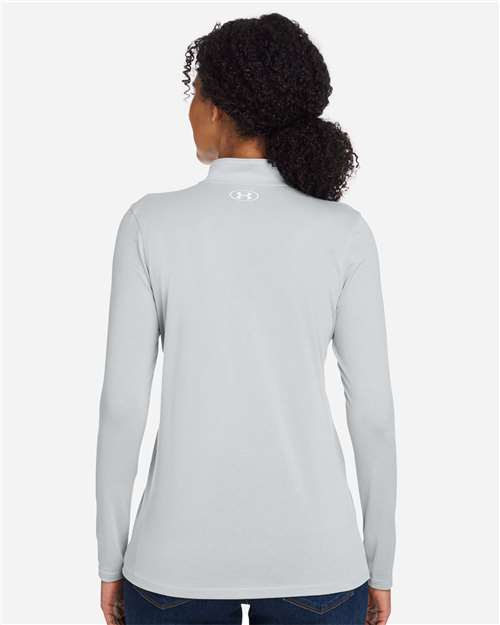 Under Armour 1376862 Women's Team Tech? Half-Zip Pullover - Back view