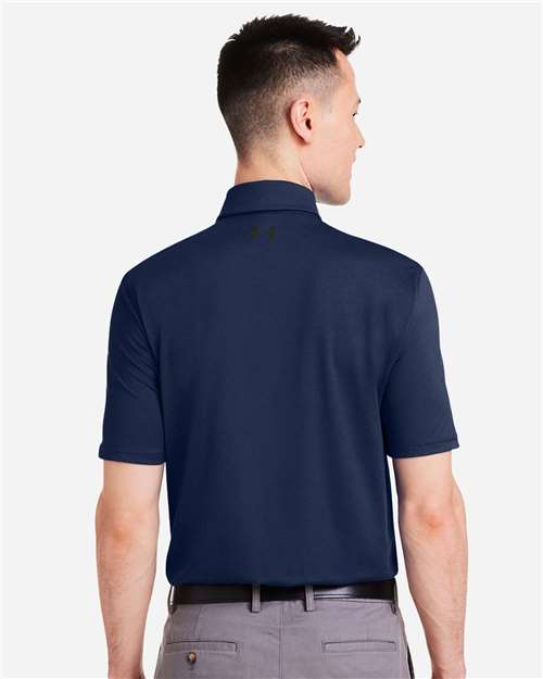 Under Armour 1383255 Men's Recycled Polo - Back view