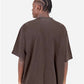 Shaka Wear SHGDD Unisex Max Heavyweight Garment-Dyed Drop Shoulder Tee - Back view