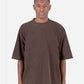 Shaka Wear SHGDD Unisex Max Heavyweight Garment-Dyed Drop Shoulder Tee - Front view