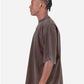 Shaka Wear SHGDD Unisex Max Heavyweight Garment-Dyed Drop Shoulder Tee - Side view