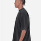 Shaka Wear SHGDD Unisex Max Heavyweight Garment-Dyed Drop Shoulder Tee - Side view