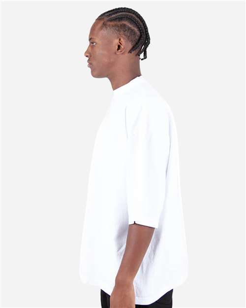 Shaka Wear SHGDD Unisex Max Heavyweight Garment-Dyed Drop Shoulder Tee - Side view