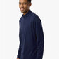 Adidas A708 Men's Textured Stripe Quarter-Zip Pullover - Side view