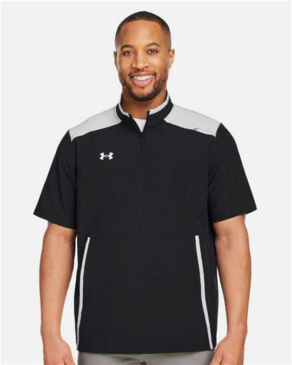 Under Armour 1389612 Men's Motivate 3.0 Short Sleeve Half-Zip - Front view