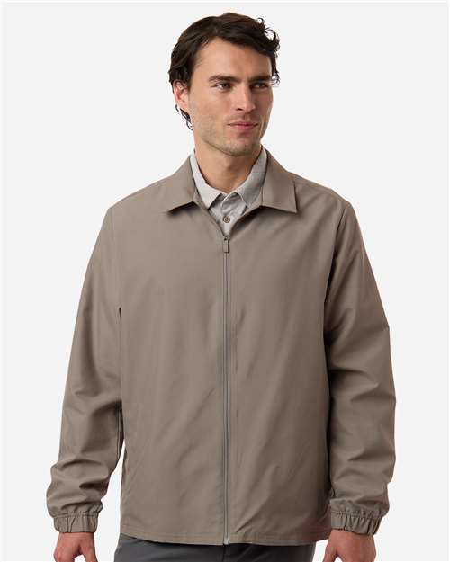 Adidas A714 Men's Lifestyle Full-Zip Jacket - Front view